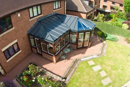 P Shaped Conservatory Roof