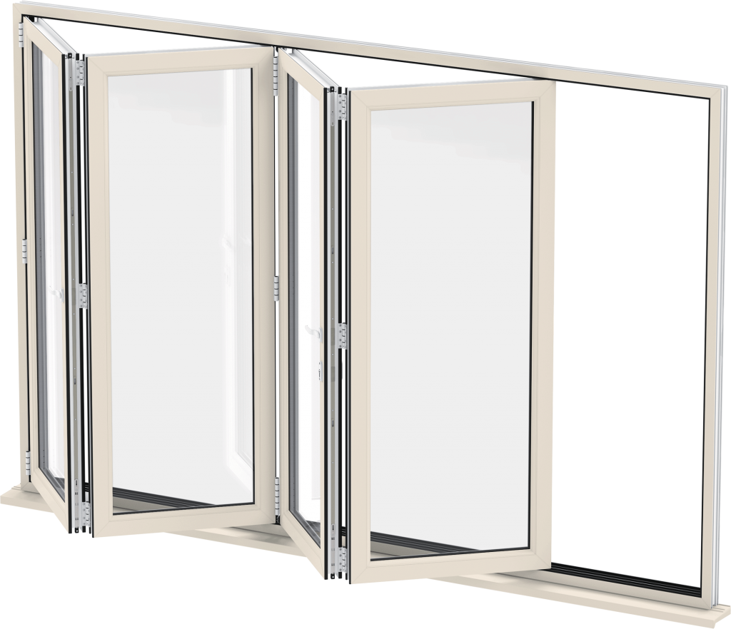 bi-fold cream