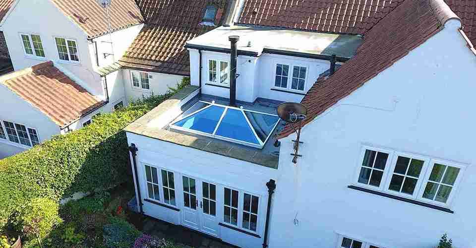 Korniche roof lantern suppliers Norwich