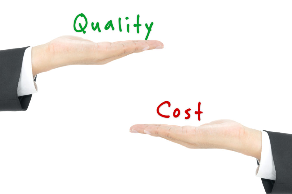 Are your customers valuing quality or price more?