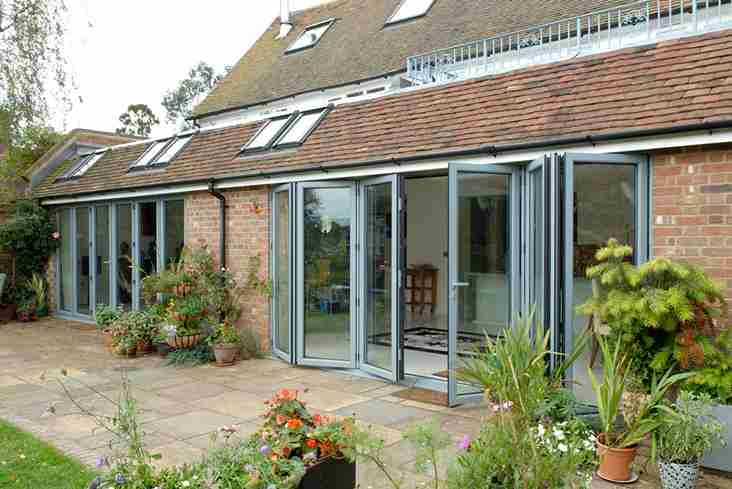 Smart bi-fold doors