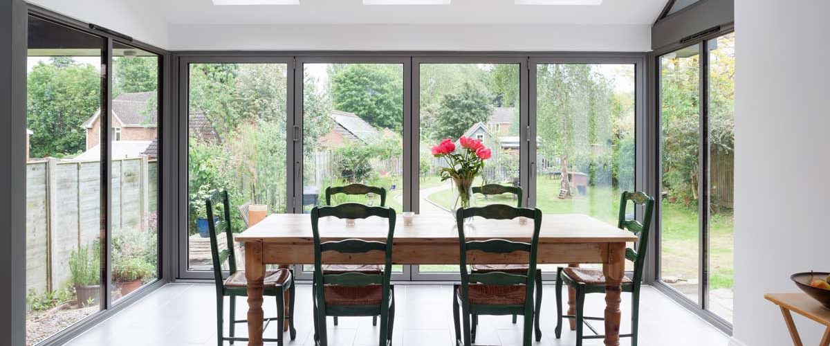 Smart bi-fold doors