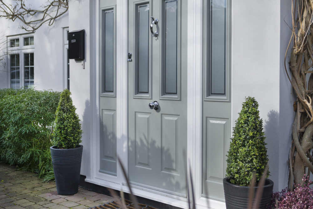 solidor composite door - grey solidor front door